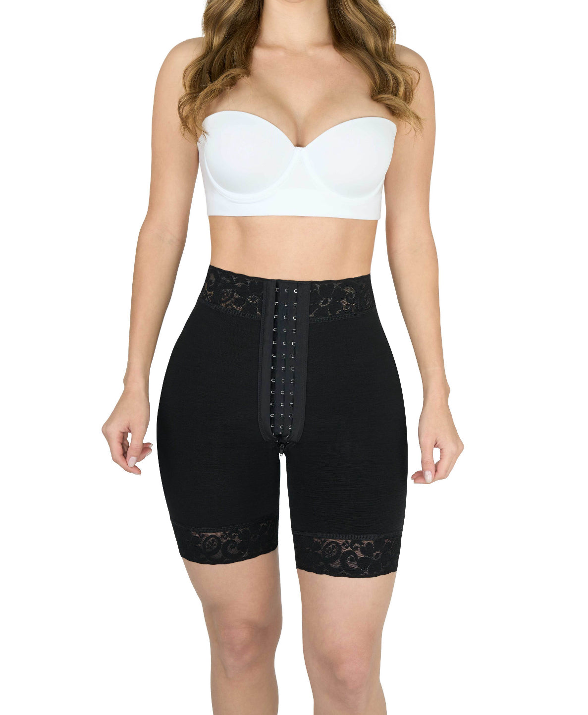 Seduction Boned Sculpt High Waist Shorts