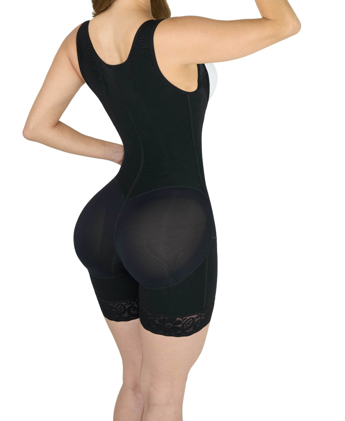 Colombian Mid-Thigh Open Bust Reshaper