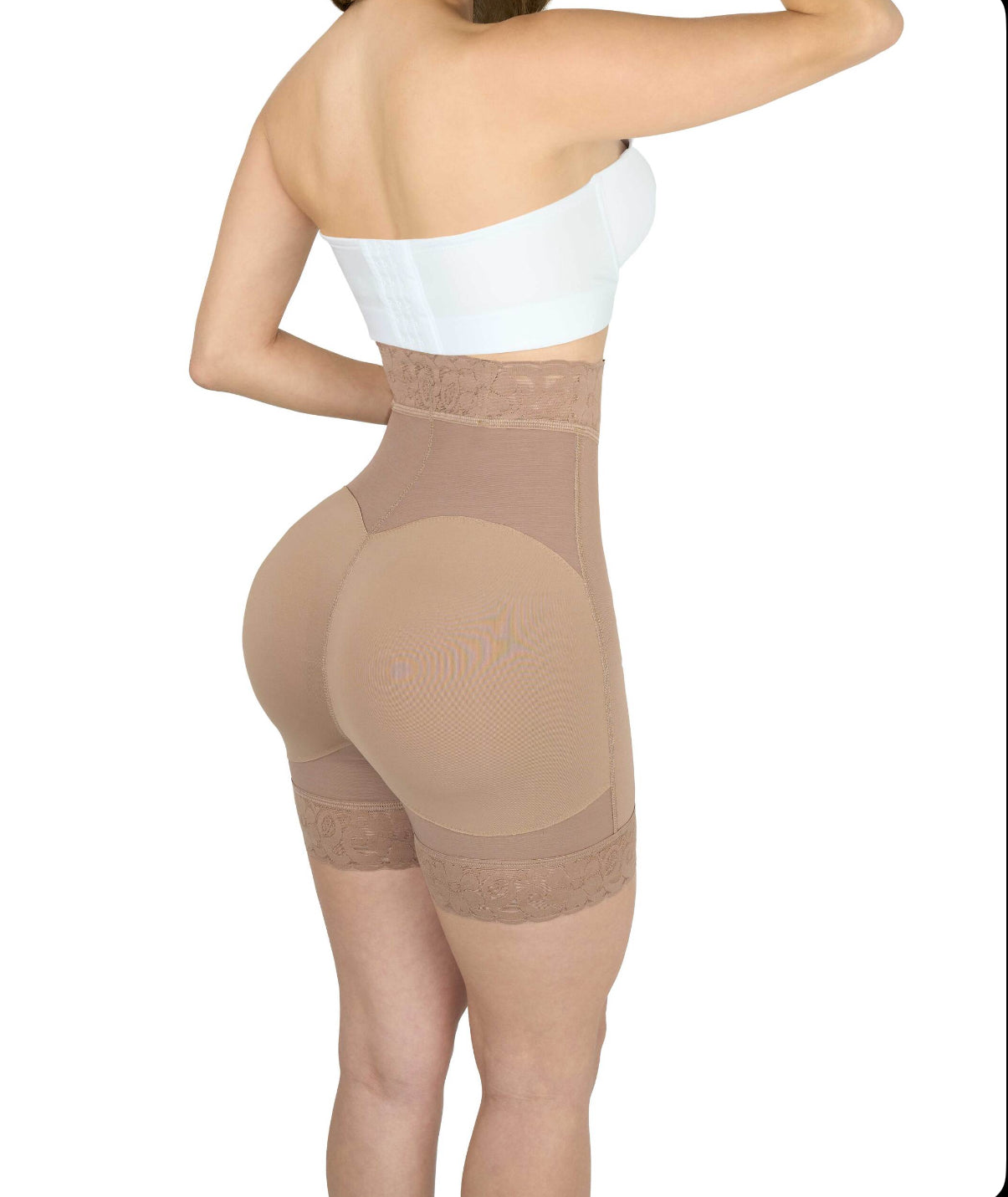 Colombian Butt-Lifting High Waist Shorts without hooks