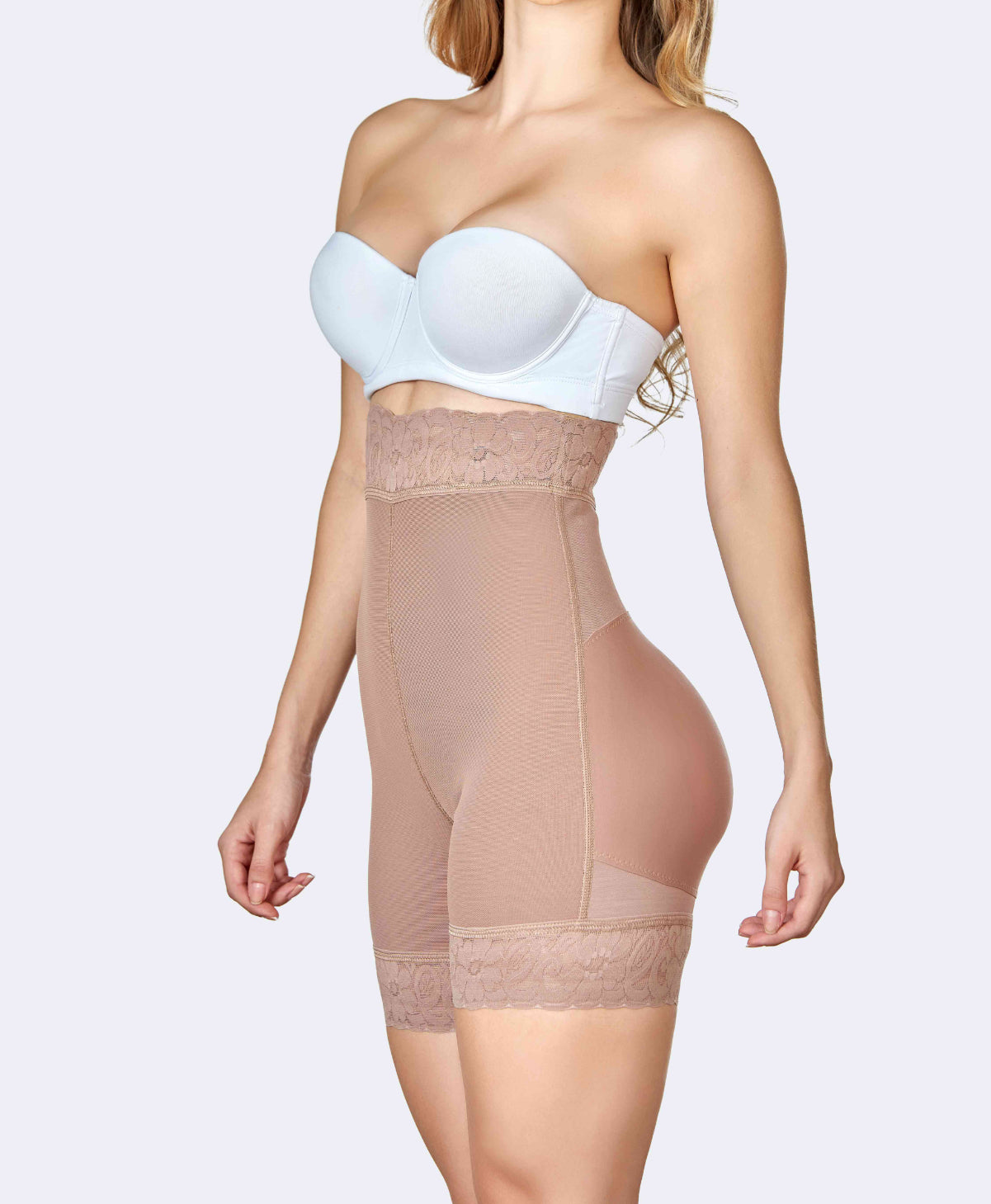 Colombian Butt-Lifting High Waist Shorts without hooks