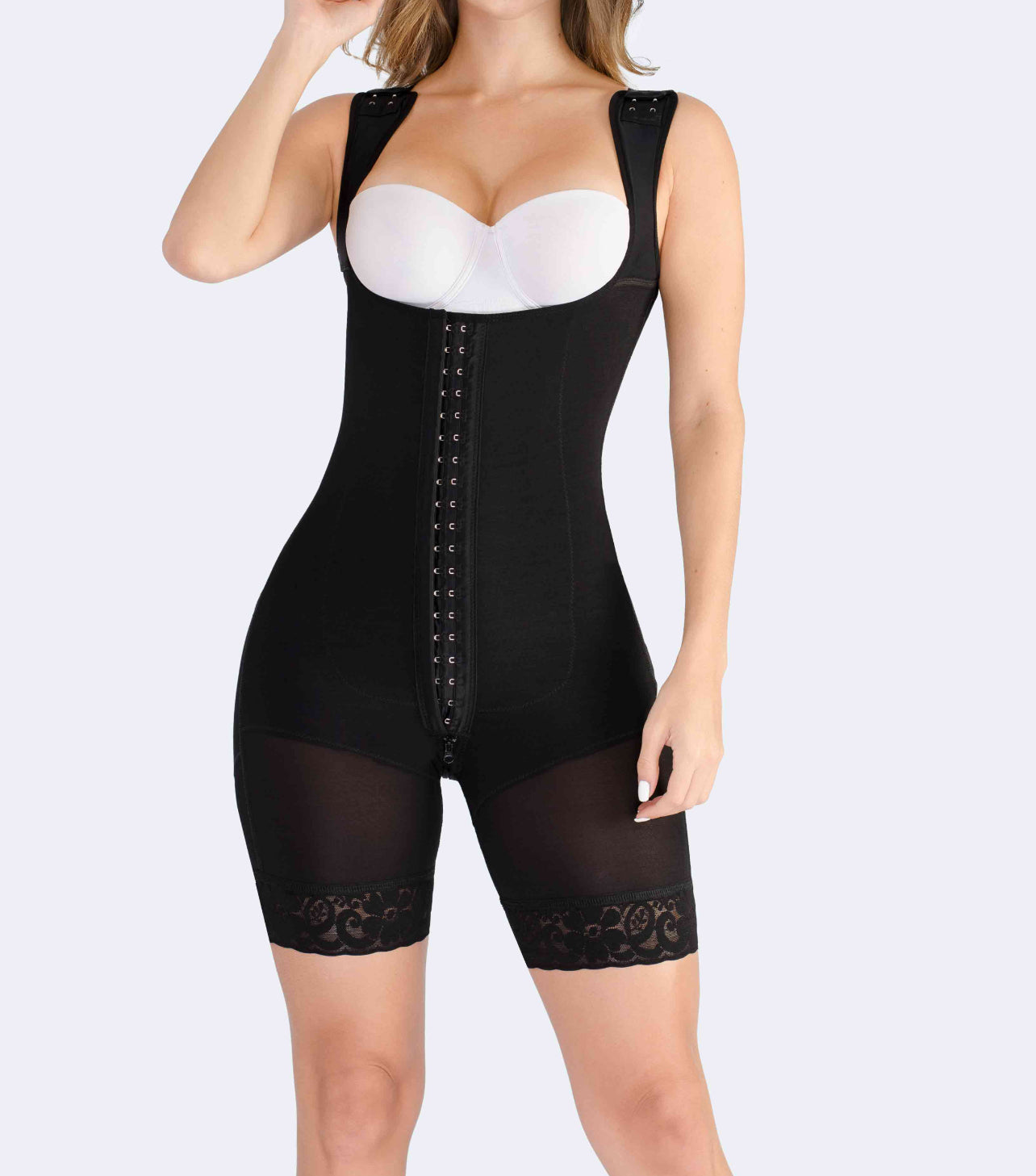 Colombian Seduction Mid-Thigh Open Bust Reshaper