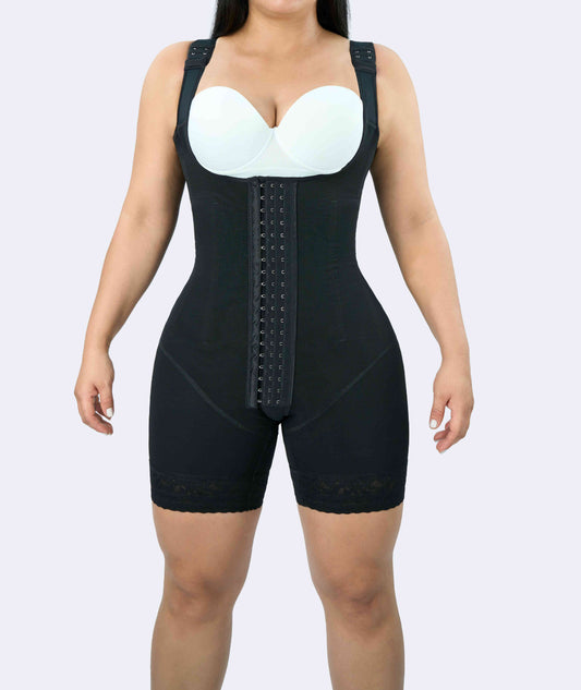Colombian Mid-Thigh Open Bust Reshaper